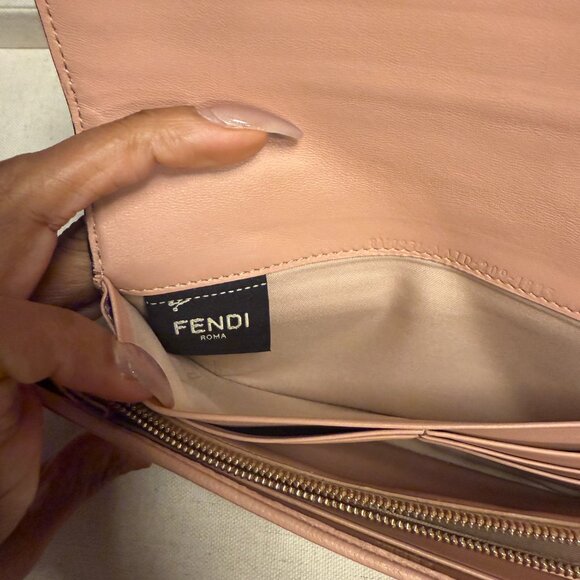 Fendi Baguette Continental FF Nappa Leather Wallet - Picture 12 of 16